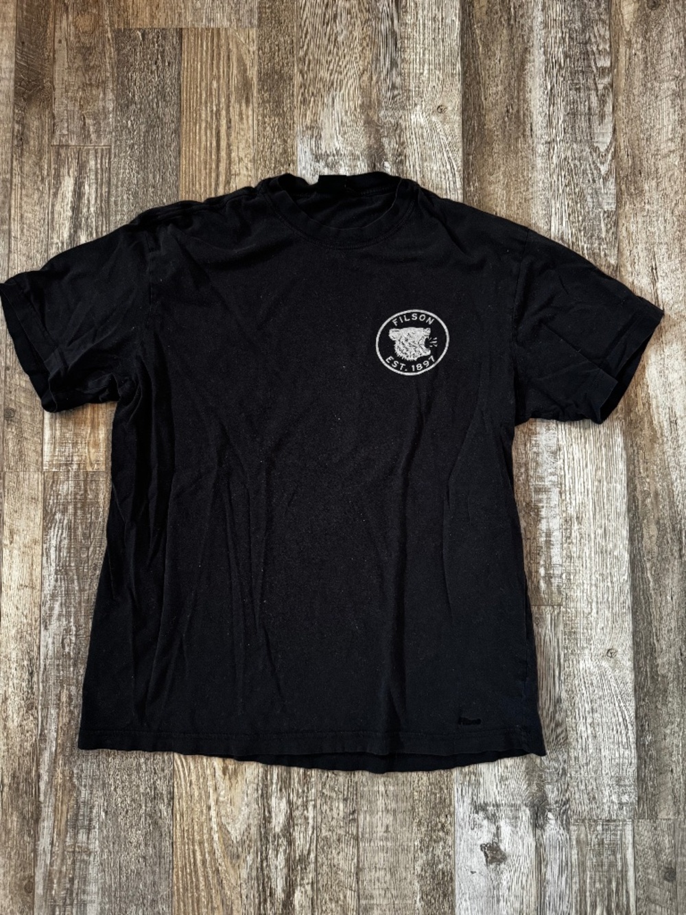 Filson Beat T-Shirt Men's Medium - Black